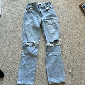 Abercrombie and Fitch the 90s Street ultra high-rise Jean